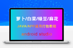 绿豆/萝卜/白菜/麻花/APP使用Android Studio打包通用教程-优站网